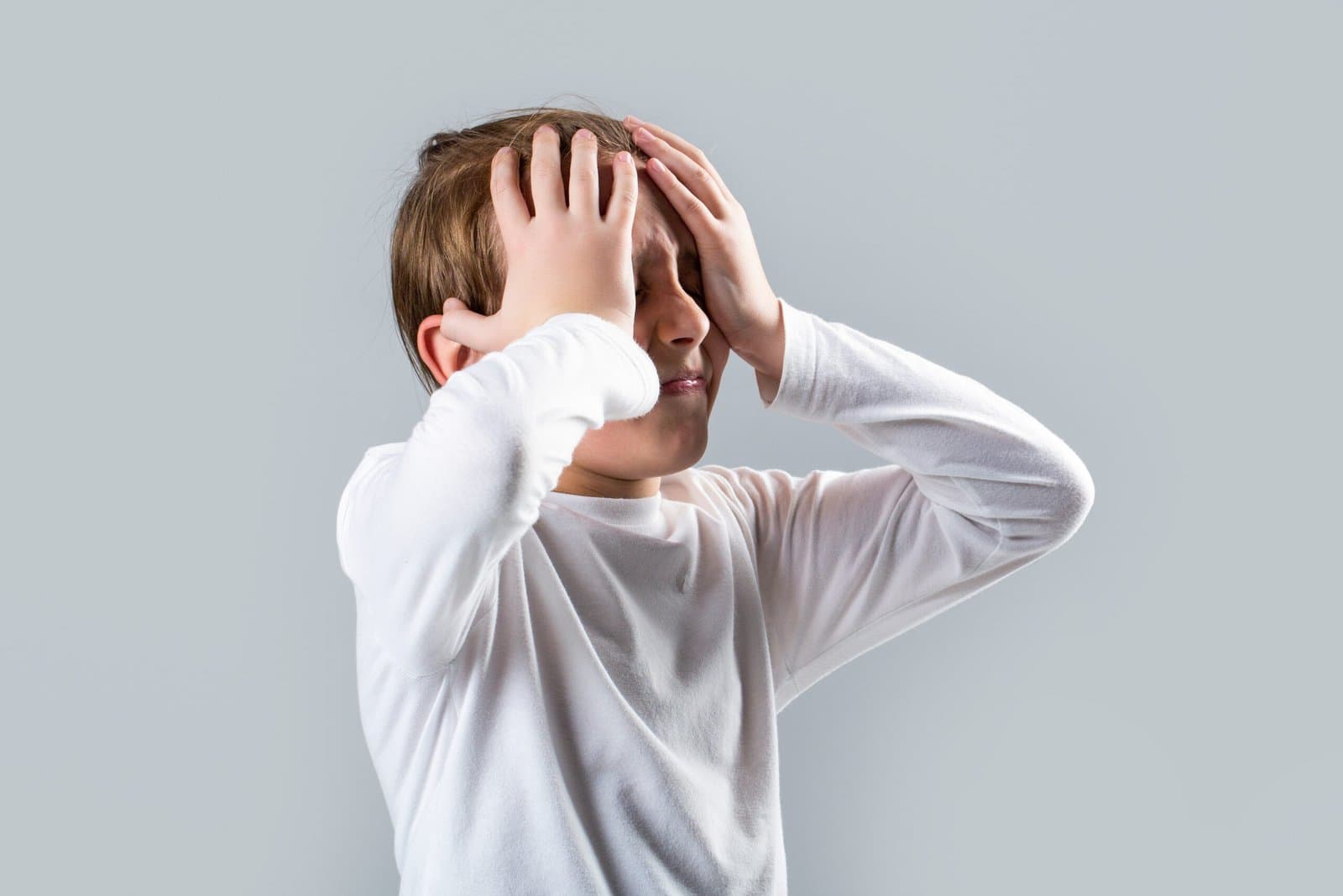 stressed child