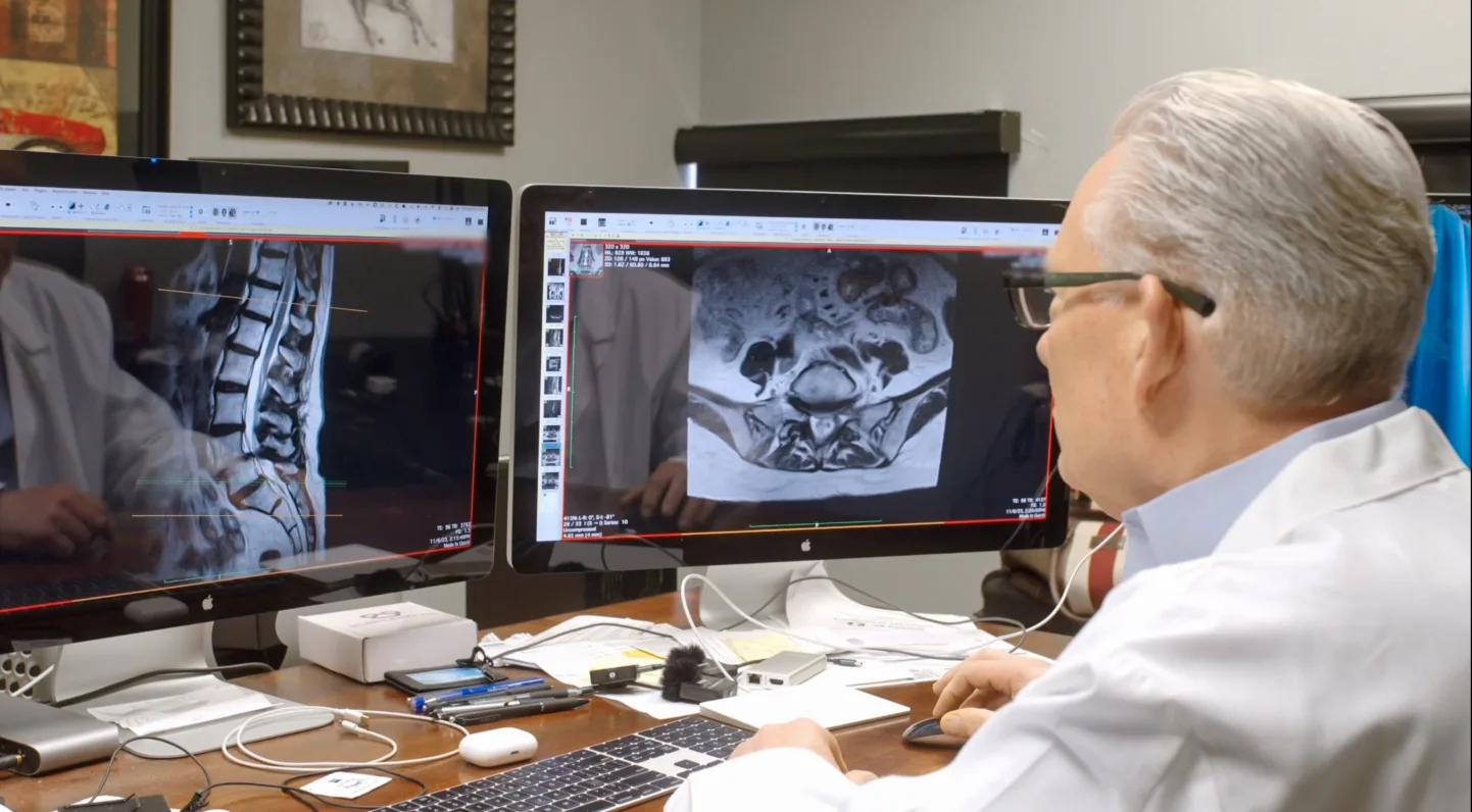 Surgeons working